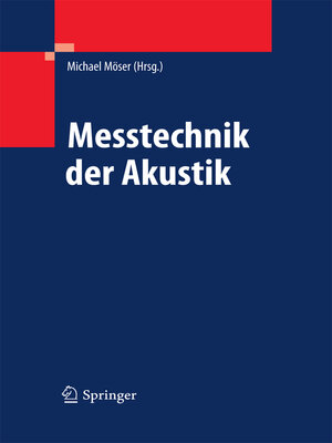 cover image of Messtechnik der Akustik